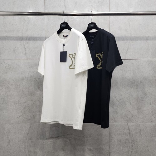 루이비통 24SS 로고 프린팅 반팔 티셔츠 2color (화이트/블랙)