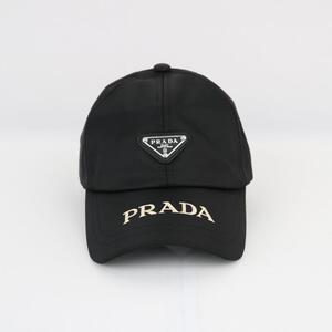 (반품가능) 프라다 PRADA 자수로고 볼캡 모자