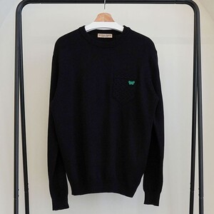보테가베네타 남성 크루넥 니트 스웨터 2color (블랙/화이트)