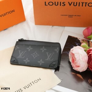 [Louis Vuitton] 루이비통 (M80556) 모노그램 로고 지퍼 멀티카드지갑